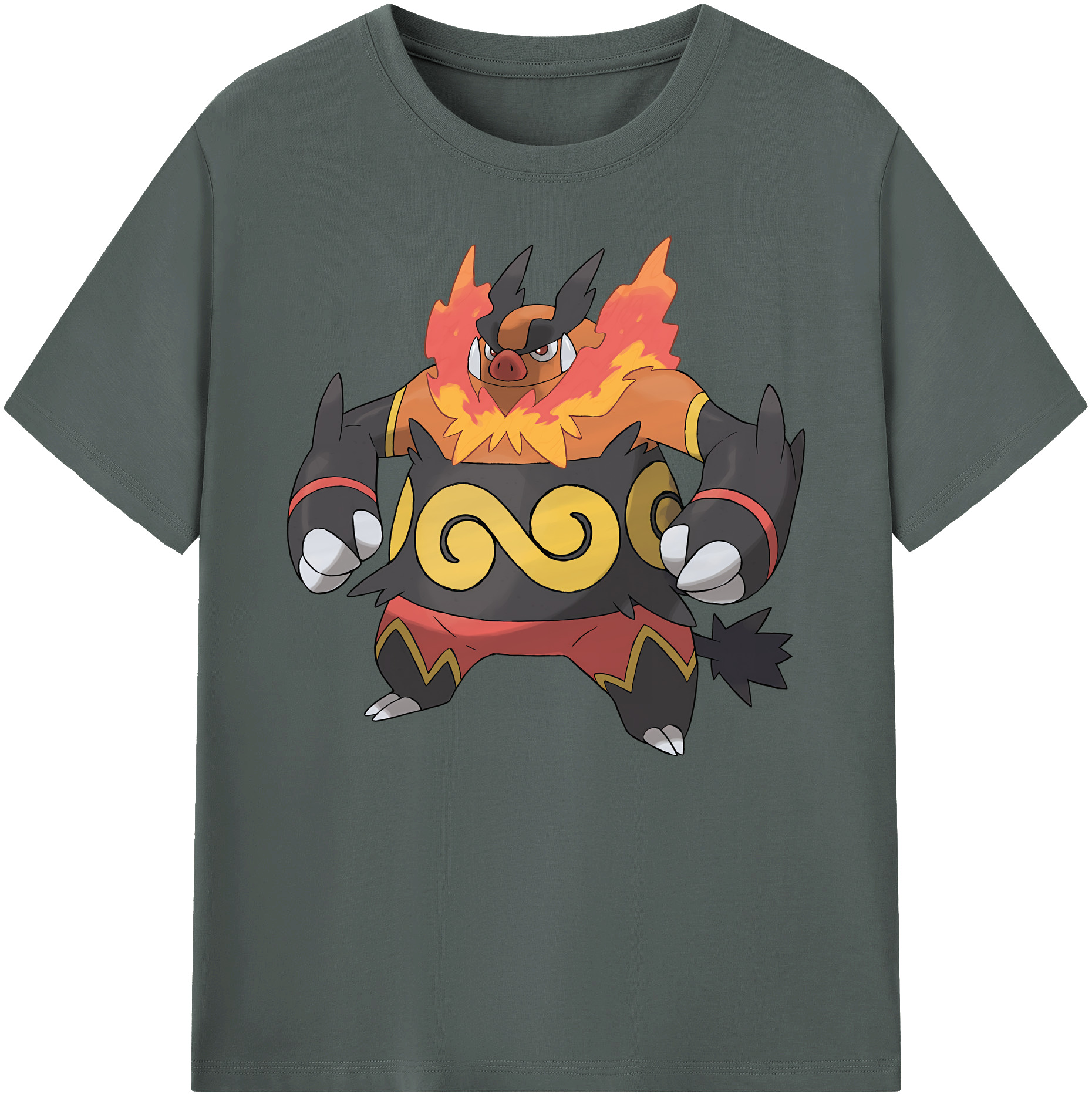 （画像用） ポケットモンスター Pokémon 綿100％ メンズ半袖Tシャツ｜肌触りやわらか＆通気性